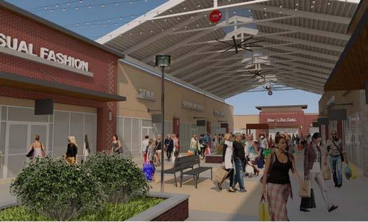 The company plans to develop an outlet mall with 300,000-square-feet of leasable space called Cherokee Outlets in Catoosa.