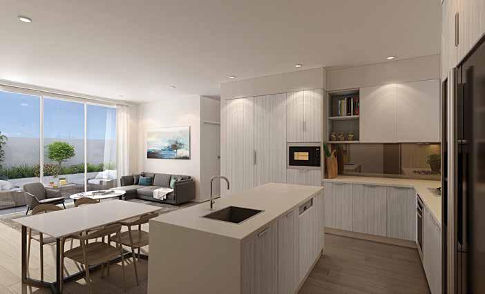 Sleek, simple and luxurious, the interior boasts well thought-out floor plans making brilliant use of space Placed perfectly to soak up just the right amount of sunshine and provide views to the