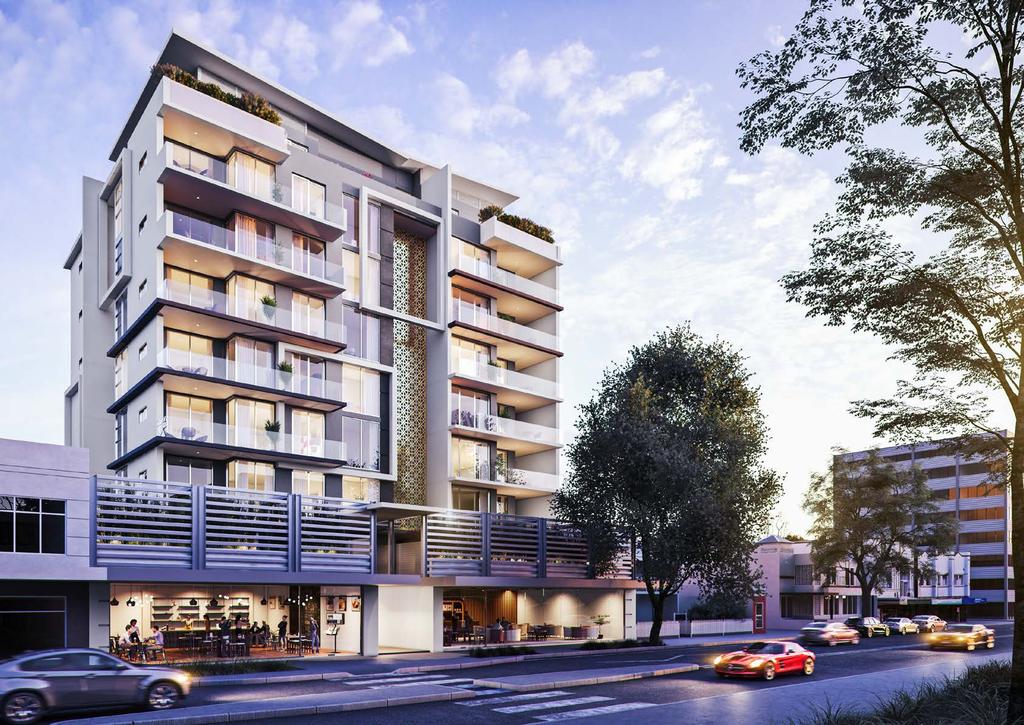 Rise up to new heights in Burwood Rising up out of the bustling retail community, Parkland