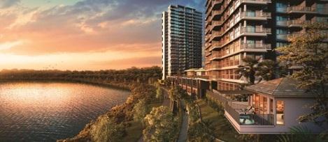 0 billion as at 31 March 14 Launch of RiverTrees Residences was well-received with 220 out of 496 units sold as at 31 March 14 1