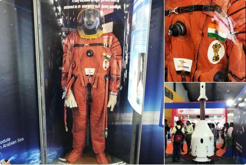 SCIENCE, TECHNOLOGY & ENVIRONMENT Space Suit Developed by ISRO at Vikram Sarabhai Space Centre in Thiruvananthapuram Colour- Orange Features Has 1 oxygen cylinder, allowing an astronaut to breathe in