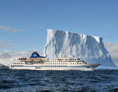 THE RIGHT SHIP = THE BEST EXPERIENCE RCGS Resolute RCGS Resolute offers exceptional onboard facilities and provides an ideal platform for expedition cruising in locations such as coastal Canada.