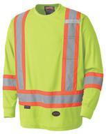 denier oxford polyester, PU coated CSA Z96-15 Class 1 Level 2 ANSI/ISEA 107-15 Class 1 Type
