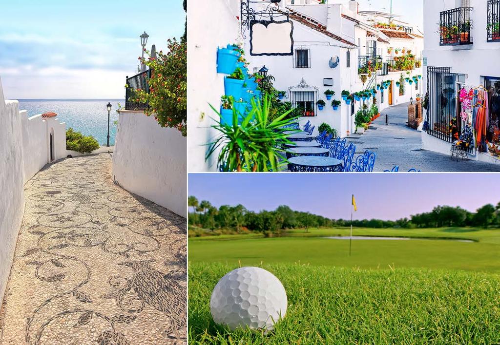 Mijas-Costa Mijas is both a charming traditional mountain village and sophisticated, cosmopolitan city featuring top-quality golf courses.