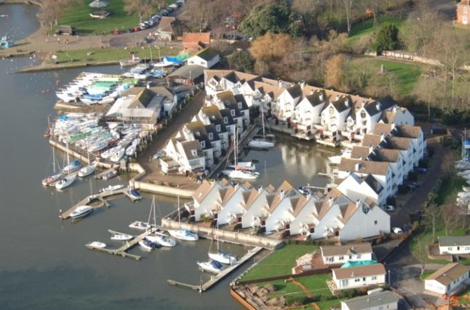Comprising 39 houses of contemporary design, all grouped around a central yacht basin, Priory Quay has a stunning location at the junction of the Rivers Avon and