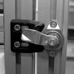 against unwanted loosening or overturning - In particular fitting in combination with Door