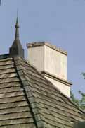 FUNCTIONAL BENEFITS TODAY. Chimney pots continue to add tremendous functional benefits to fine homes everywhere.
