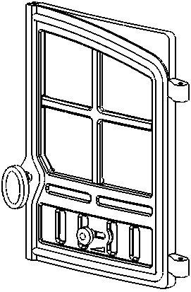 STOVE SPARES Only Hunter Stoves authorised spares should be used with this stove RIGHT HAND DOOR Door Glass (HHR08/082) Right Hand Door (HHR08/084)