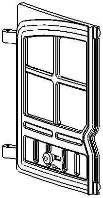 (HMSS04/037) Glass Clip (HHR08/046) Glass Clip Screw (FSJM05008SS) Door Slider (HHR08/119) Slider Knob (HHR08/045) LEFT HAND DOOR Left Hand Door