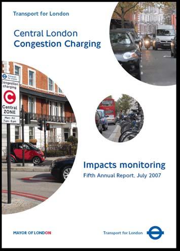 Central London Congestion Tax London Congestion Charging 5th Annual Monitoring Report from