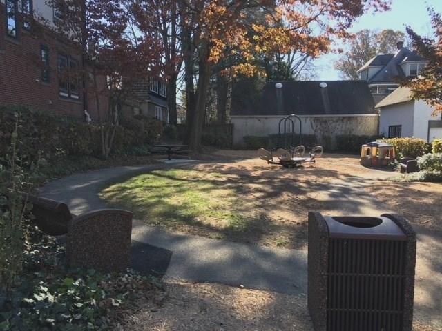 This small, pocket park is enjoyed by the Rosemont neighborhood in which it is located and has been a wonderful addition to the Radnor Township s parks system.