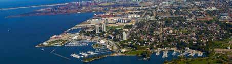 The information and cultural industries are among Hamilton s fastest growing sectors. The Port of Hamilton is the largest port in Ontario and the busiest on the Canadian side of the Great Lakes.