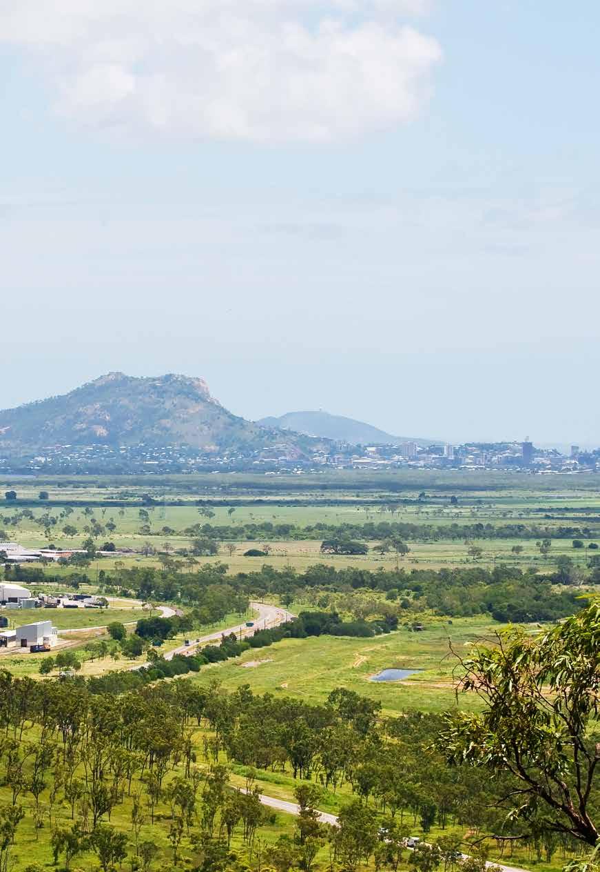 03 View of Townsville from the hill at Elliot Springs.