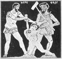 Stari Grki so se tetoviranja naučili pri Perzijcih, od njih pa so ga prevzeli Rimljani.