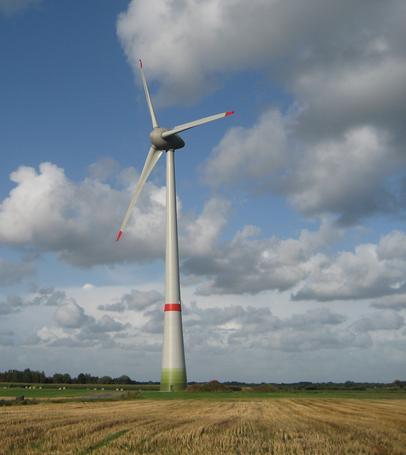 Slika 10. : Primjer VE s horizontalnom osovinom snage 7.5 MW, Belgija 3.4.2.