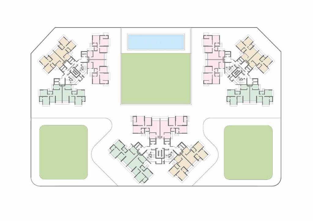 Lawn Tennis 21 Water Feature 4 Shade Shelter 10 Main Open Amphitheatre 16 Resting Pavilion 22 Gymnasium 5 Trellis On Pergola 11 Open Jacuzzi 17 Seating Area 23 Squash Court 6 Swimming Pool 12