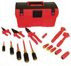 INSULATED TOOL KITS SHOCK PROTECTION INSULATED HAND TOOL MARKINGS Suitable for live working. IEC 900:2002 & IEC60417 fig. 5216 OFFERING OVER 2,000 TOOLS! Rated for Exposure Up to 1000 VAC Made in U.S.A. Year Manufactured Salisbury Insulated Products Catalog Number NOTE: Contact your local Salisbury by Honeywell Representative for your tool needs not seen here.