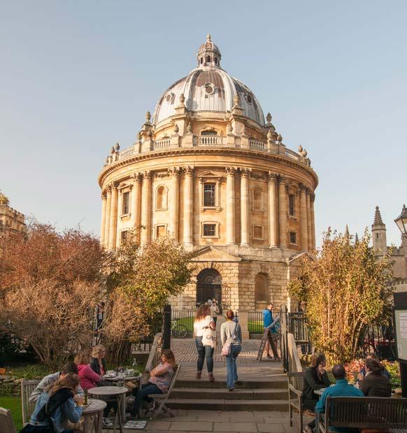 DEMOGRAPHICS Oxford is currently the 12th fastest growing City, with one third of the population aged 18-29.