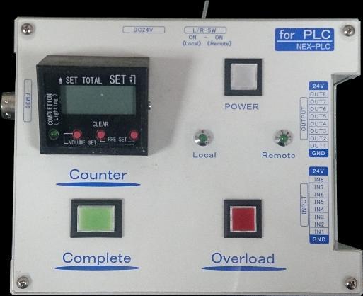 Manual for External Batch/Screw Counter (NEX-PLC) for Screw Feeder FM-36 1.