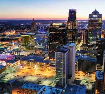 5 REASONS TO EXPERIENCE KANSAS CITY An energetic city forged by rich history, Kansas City is brimming with activities to keep you entertained eclectic cuisine, swinging jazz, one-of-a-kind museums, a