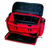 TK510801 Blue TK510803 Red Saver ALS Professional Kit Model 2130: Four removable padded dividers Large mesh pocket lid Four full-size exterior pockets Two zippered pockets Tacked loop elastic
