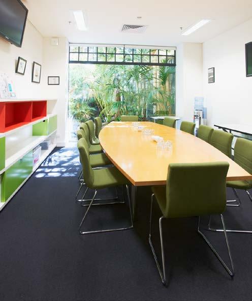 The Chairman s Room: This room has two 46 inch LCD screens, and is best utilised for board meetings, team meetings and small training sessions seating up to 12 people.