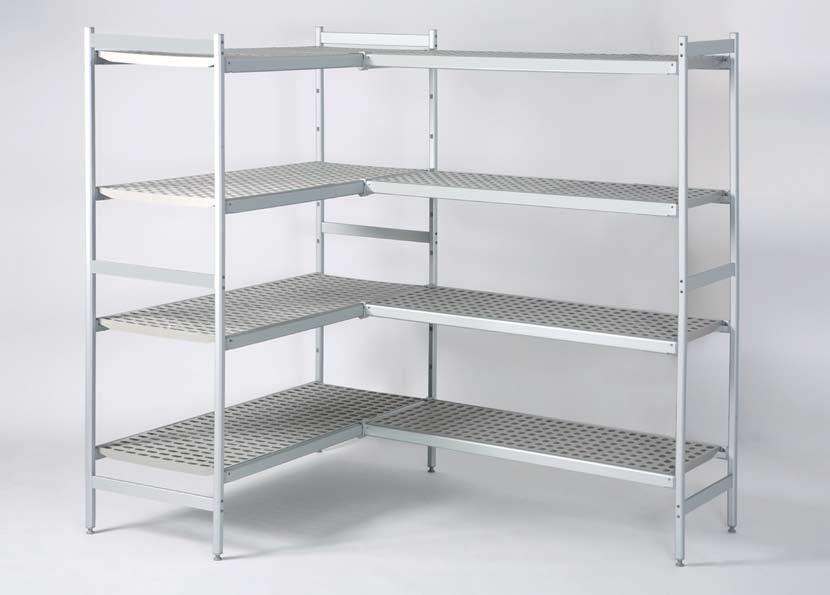 Modular shelving 10 years Organize space as it best suits you. The great versatility of this shelving system means you can organize and optimize space in any room.