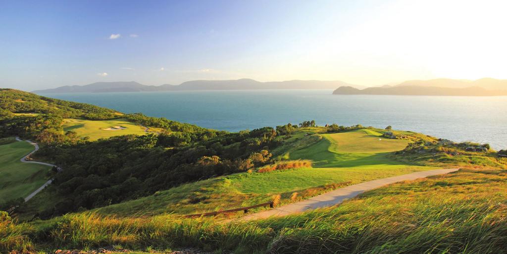 Hamilton Island Golf Club One of the world s most spectacular settings for a round of golf is just minutes away by ferry or helicopter.