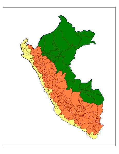 Perú: Geographic regions