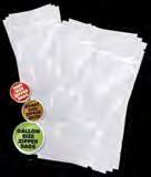 Zippered Embossed Vacuum Sealer Bags (50 pcs) 3 Mil Thick (*for External Clamp Type Machines) Ever store a big batch of jerky in a vacuum sealer bag only to open it, take out a few pieces, and have