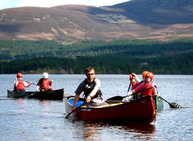 Activity options Canoeing On flat water