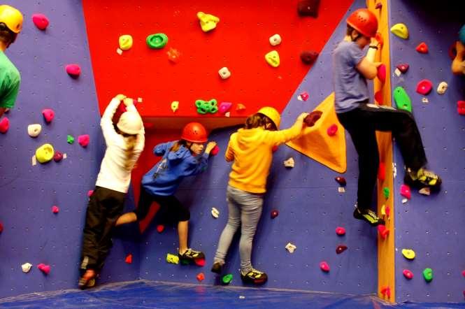 Activity options Indoor climbing &