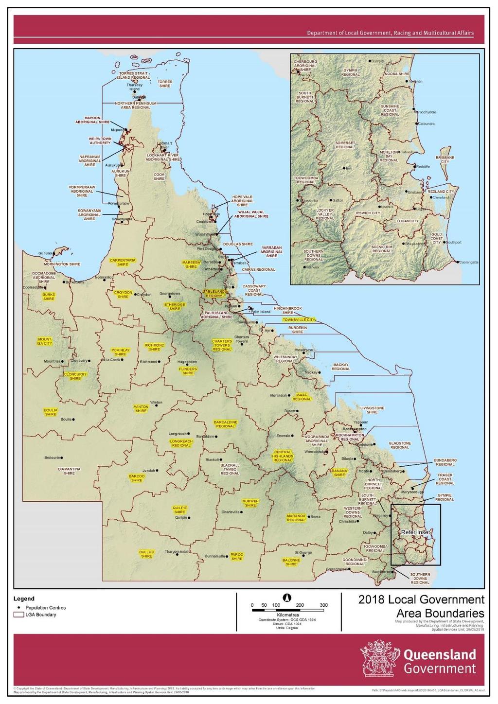 THIS DOCUMENT HAS BEEN PREPARED BY THE IQ-RAP WORKING GROUP ON BEHALF OF ALL 28 LOCAL GOVERNMENTS, 5 RDAS and RACQ PARTNERS AND THEIR COMMUNITIES PEOPLE 442,012 people (2017; 9% of QLD) 32,199