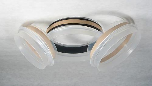 Center ring uses tape plus rubber band gasket, others use rubber band gaskets only (+) DRINK RING USAGE NOTES Your new drink ring can now be used to comfortably consume all kinds of hot beverages