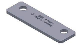 Roller guide R1 R2 Knivdrivning Wear plates The new wear plate.