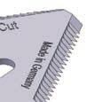 Section Pro Cut Section types for various conditions. Easy Cut II knife assemblies can be supplied with fine or coarse sections as required.