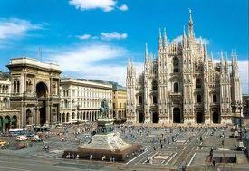 most famous sites, included the Opera House, the Sforza Castle, the Emmanuel Gallery and