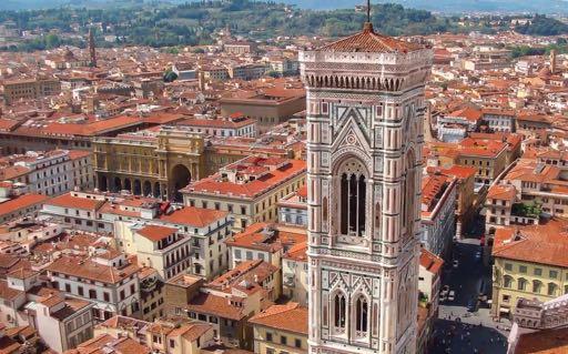 Itinerary: October 15, 2019 BREAKFAST AT THE HOTEL TRANSFER TO FLORENCE GUIDED WALKING TOUR OF FLORENCE Enjoy a walking tour with local guides to see the highlights of Florence.