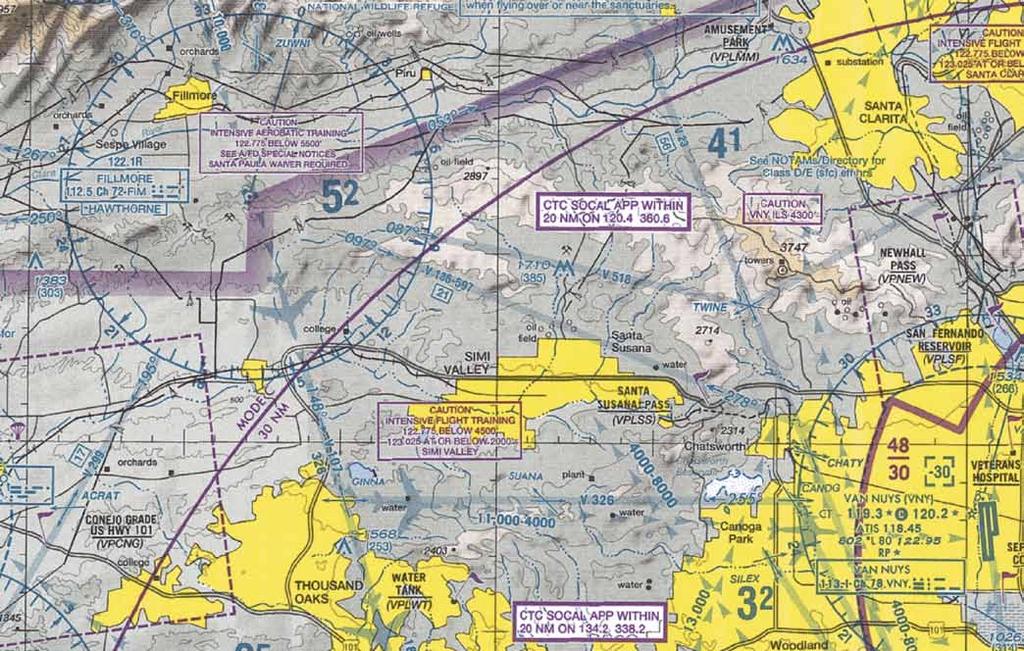 IFR Routes - Depicted on VFR terminal area charts only - Shows arrival routes (airplane symbol and arrows), departure routes (arrows only), and altitudes of IFR traffic into and out of the terminal