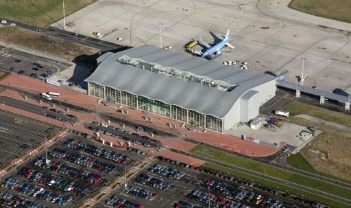 5 The airport today The airport today Doncaster Sheffield Airport is one of the fastest growing airports in the UK and was voted 2017 Best Small Airport in the UK under 10 million passengers as voted