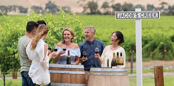 12 Food & Wine Barossa and Hahndorf Highlights $143 $139 concession $88 per child AS10 Full Day Tour Monday, Tuesday and Friday at 9.15am Adelaide hotels 5.
