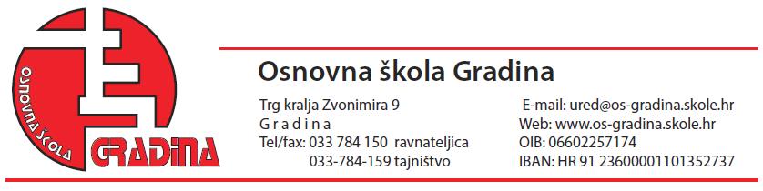 GODIŠNJI PLAN I PROGRAM RADA ŠKOLE U ŠKOLSKOJ 2017./2018.