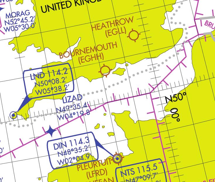 However, they are all displayed together when downloaded. Visual charts for Alaska and Hawaii are displayed separately. Jet Routes charts display the navigation paths aircraft flying over 18,000 use.