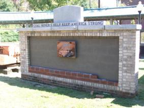 - - One of the most elaborate Miner s Memorial Parks is located on this