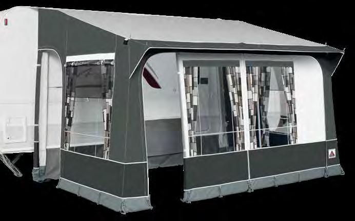 The 380 and 430 models are specifically designed for todays seasonally sited and winter campers.