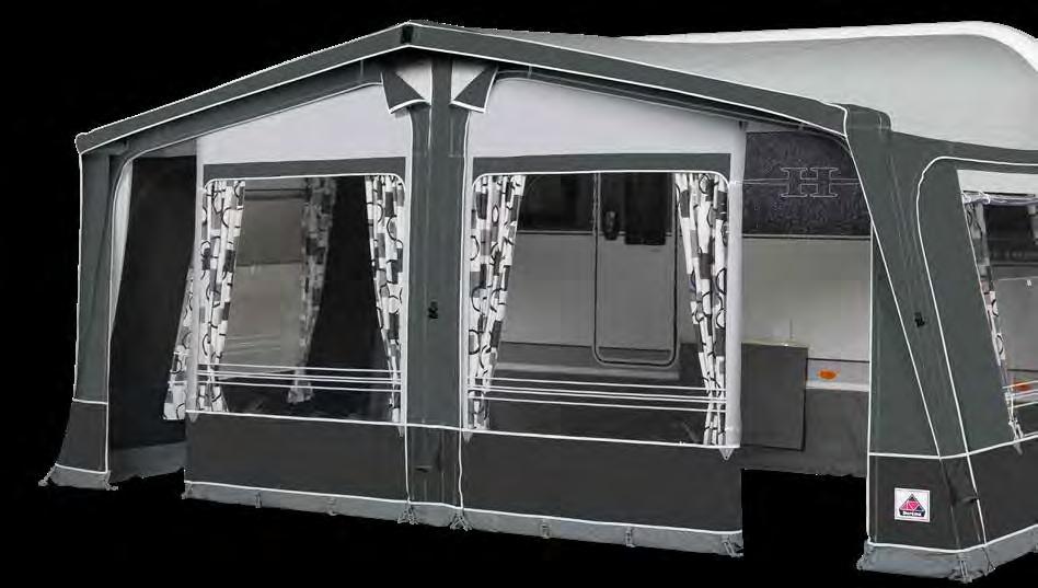 Daytona Air The Daytona Air is the latest addition to the Dorema collection and is the only traditional style full Air awning on the market.