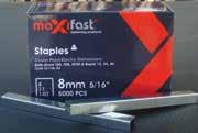 Crown Staples Heavy duty crown staples to suit many brands of tackers and staplers.
