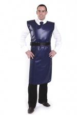 Amray Classic - Model 09 detail text for image: AmRay Classic lead apron for high usage environments AmRay Comfort Quick release belt & buckle can be worn under or over the apron Quick release belt &