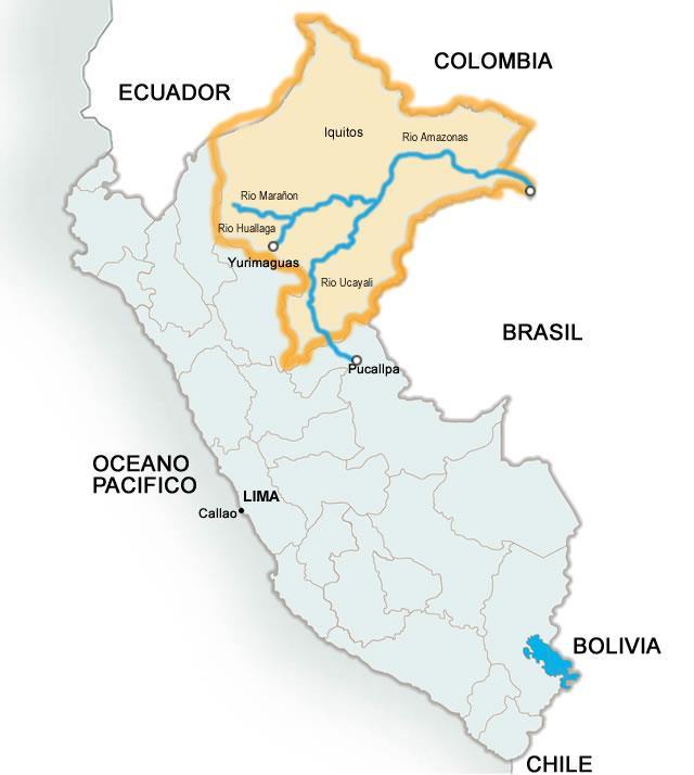 THE AMAZON WATERWAY (Second call) CALLED Loreto Ucayali Works and actions to improve navigability on the Amazonas, Marañón, Huallaga and Ucayali rivers: More than 2500