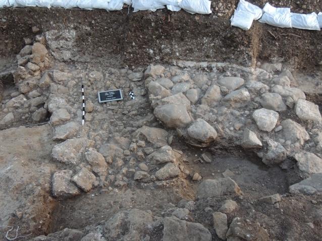uncovered. This paving continued also to the east of Wall 2989, where it was labeled W2939. Fig. 10.